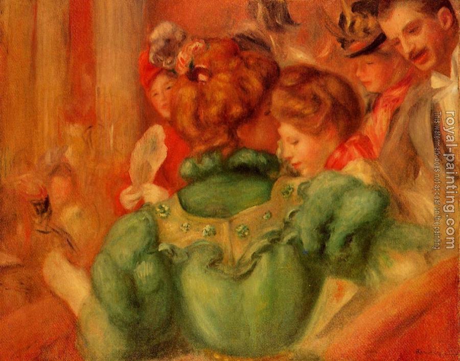 Pierre Auguste Renoir : The Loge Pierre Auguste Renoir : The Loge